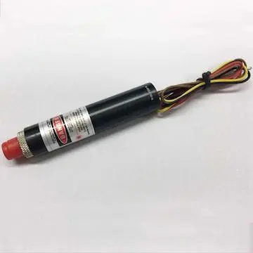 635nm 50mW Coaxial Fiber Coupled Laser Diode Module with Analogue Input and TTL Modulation