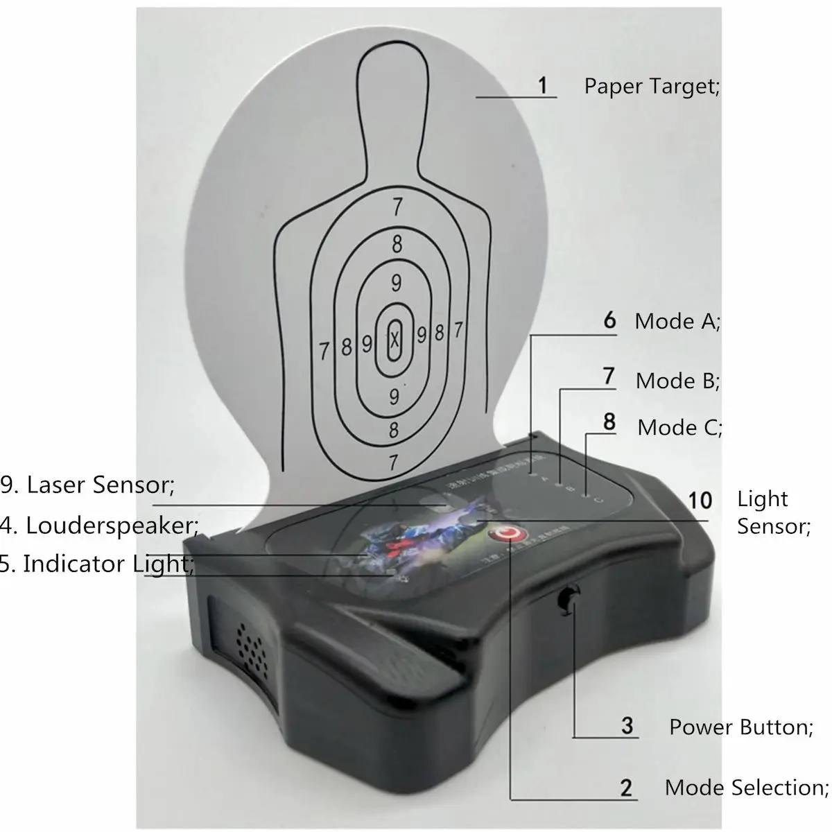 Dryfire Laser Target Shooting Training System - Aimlaser