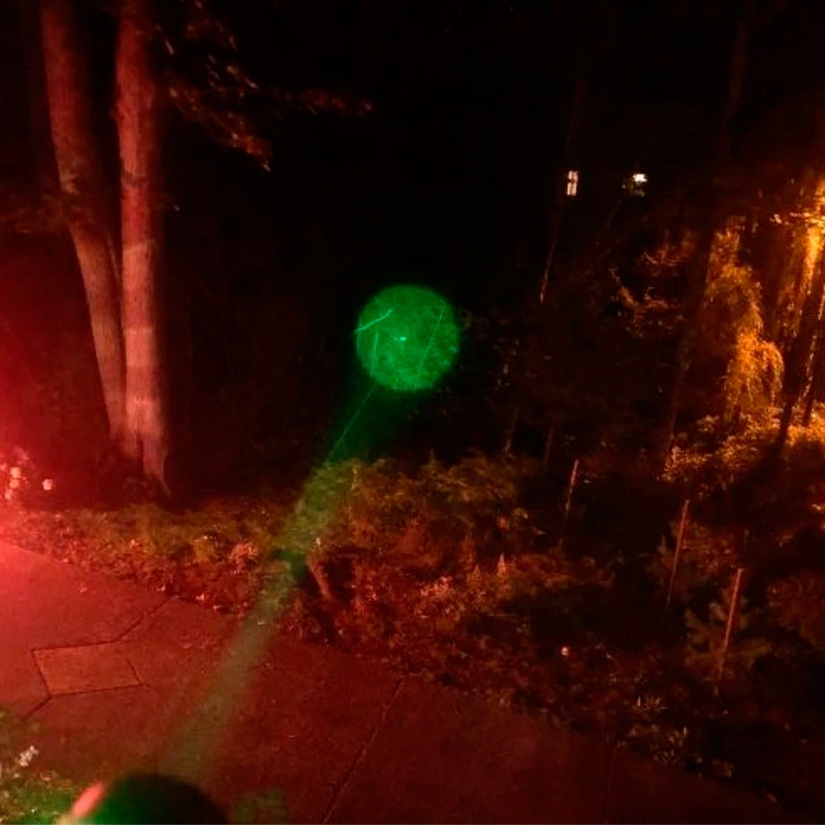 laser flashlight